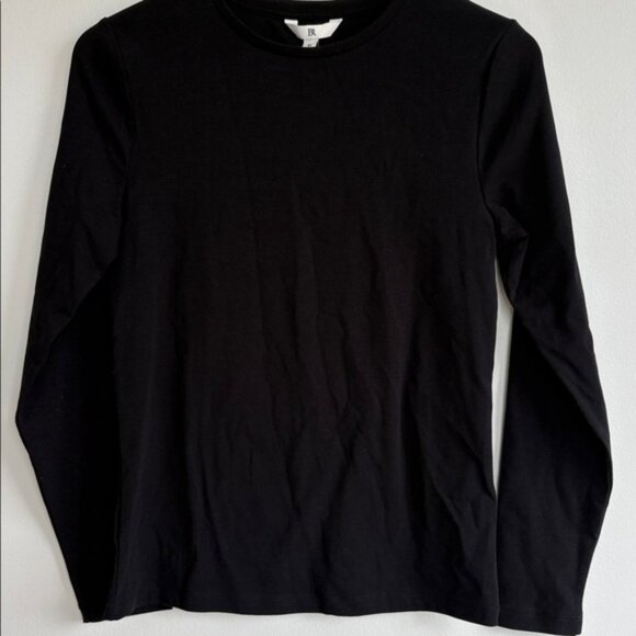 Refined Crew-Neck T-Shirt In Black - Picture 2 of 6